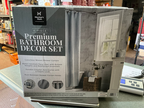 6-Piece premium bathroom set