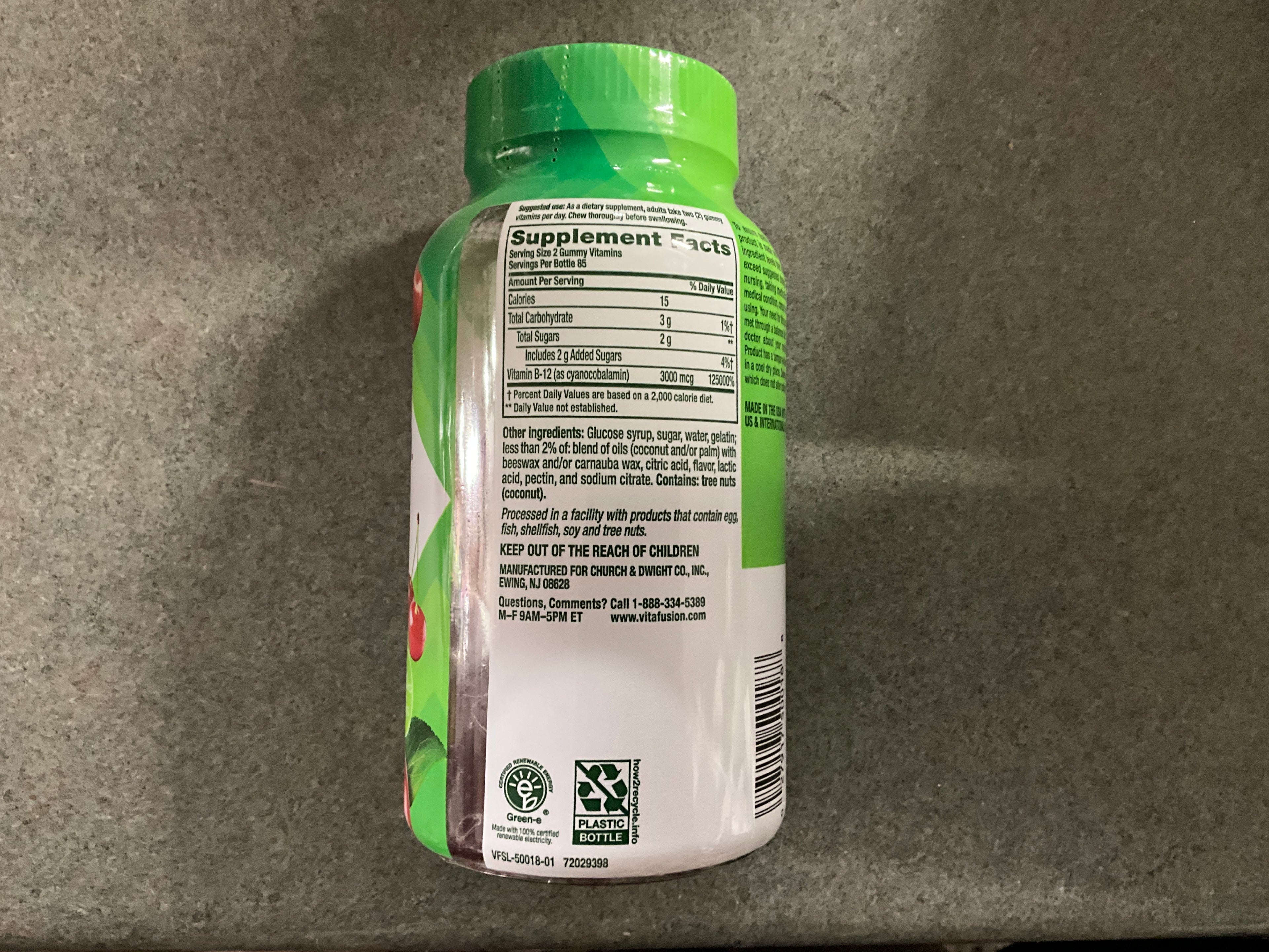 Vitafusion B12 gummies