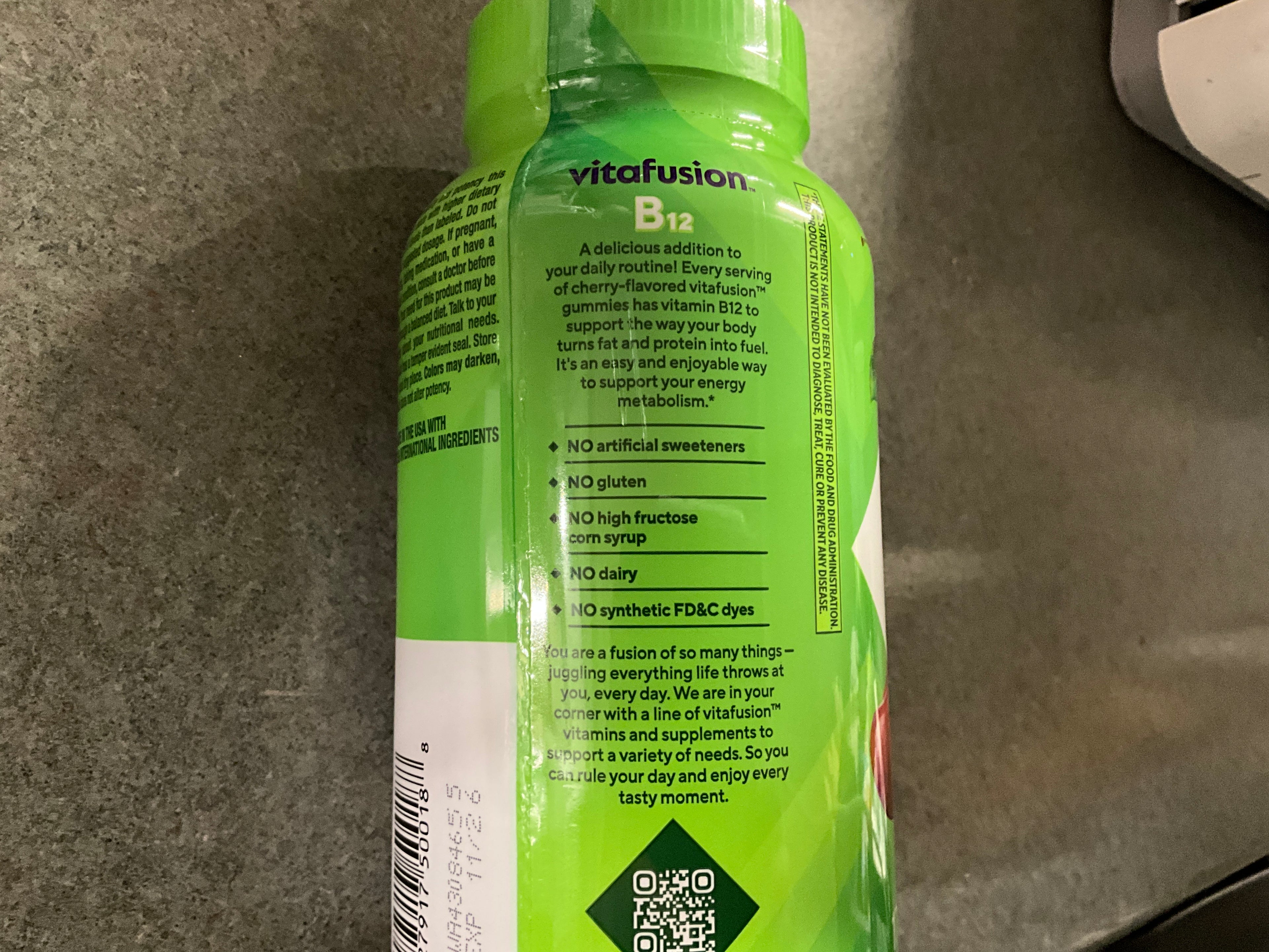 Vitafusion B12 gummies