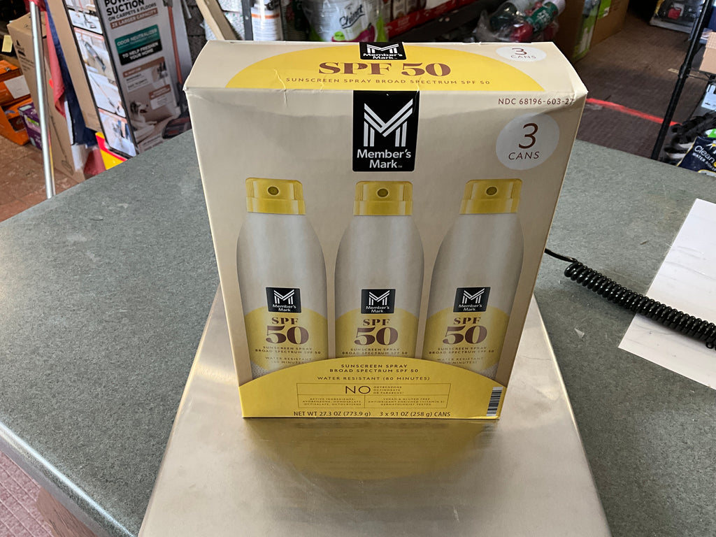 SPF 50 sunscreen 3 pack