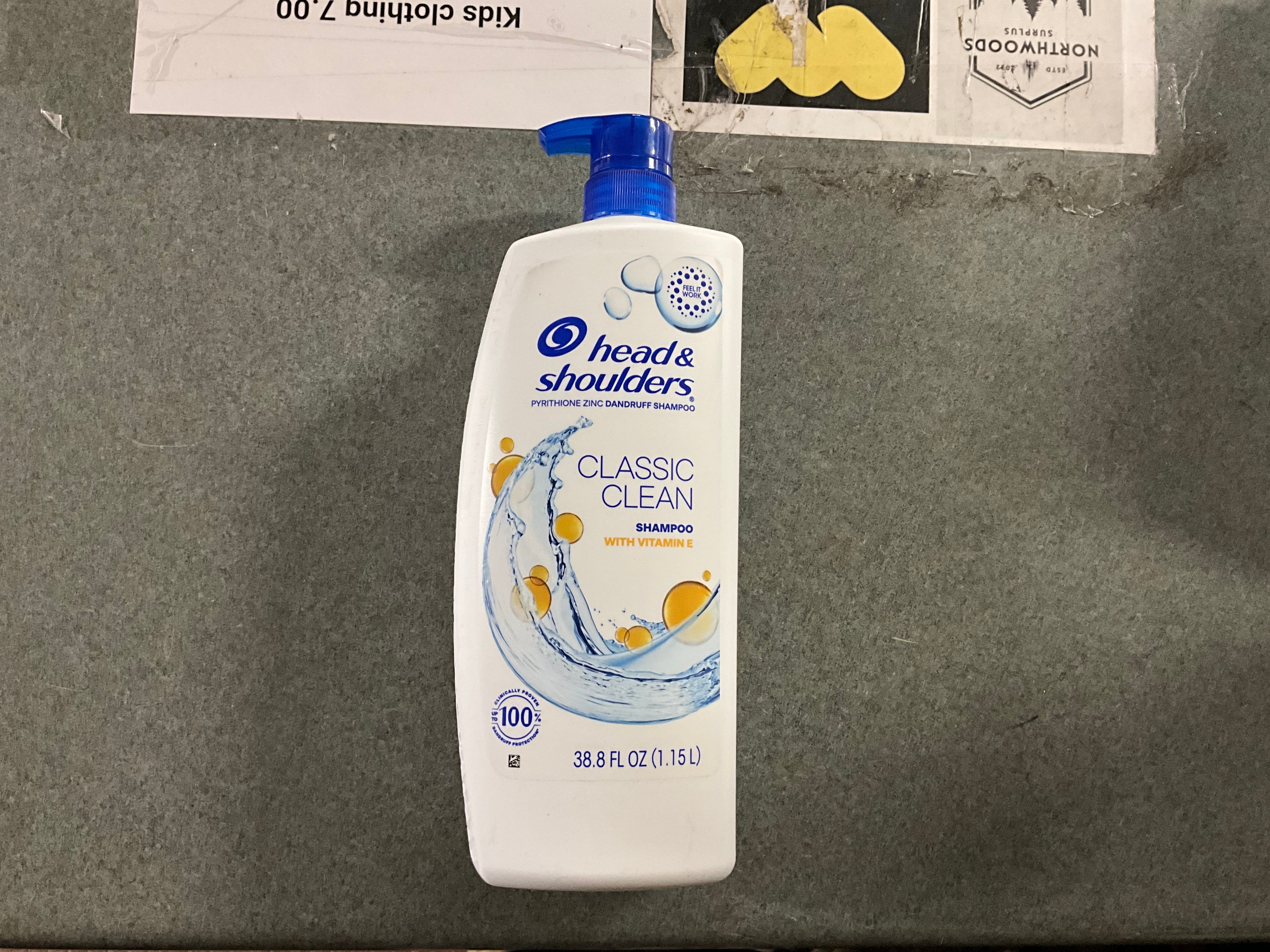 Head and shoulders shampoo