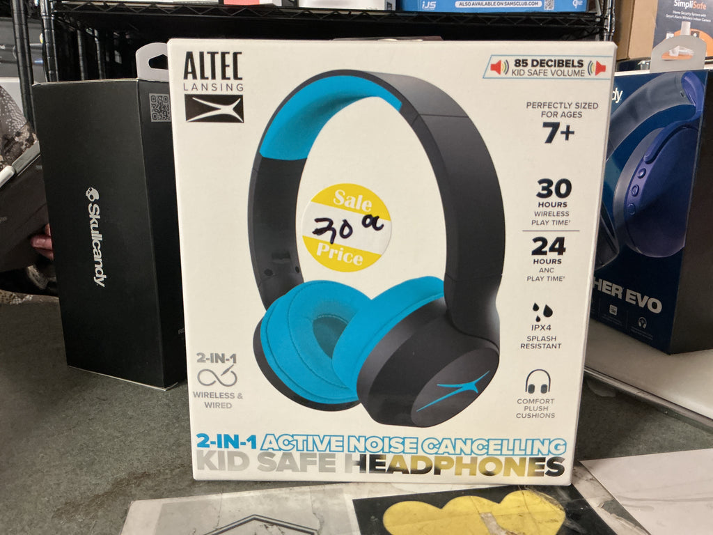 Altec Lansing Active Noise Cancelling Headphones
