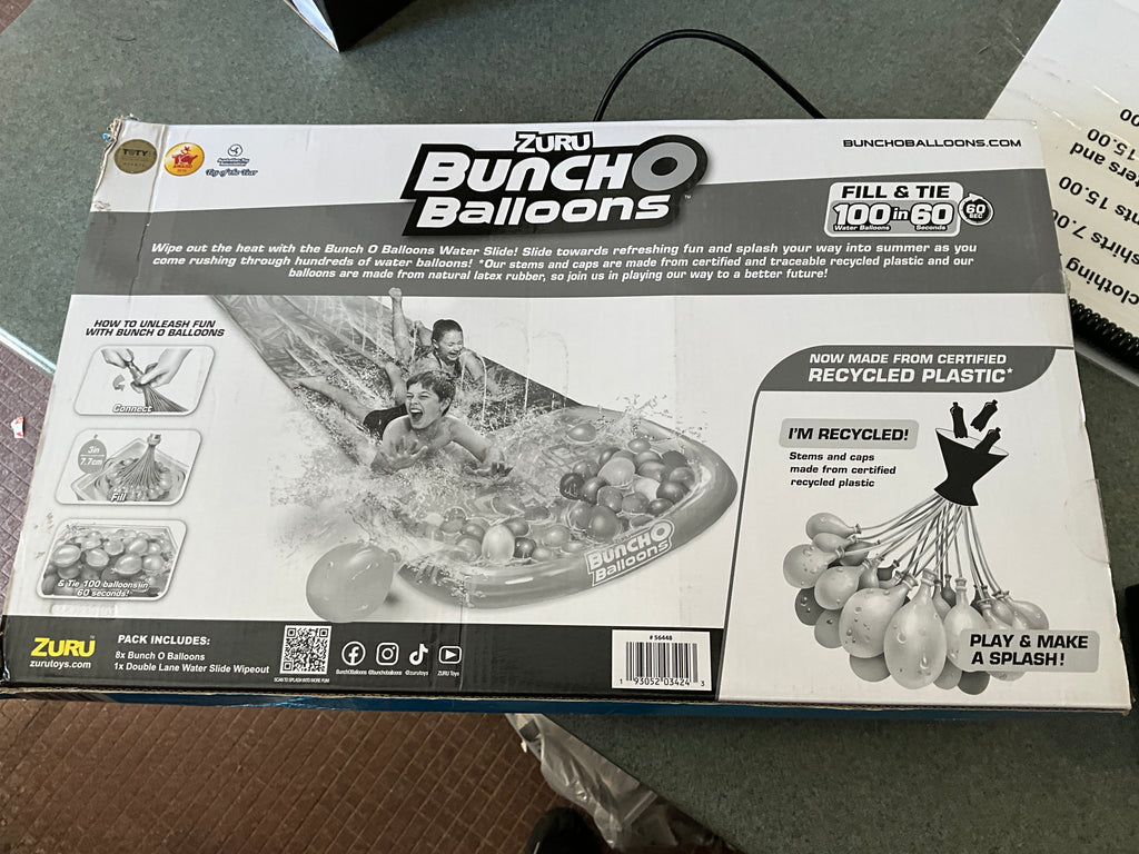 Bunch o balloons water slide 16ft with water balloons