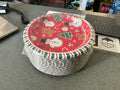 Paper plates Christmas themed