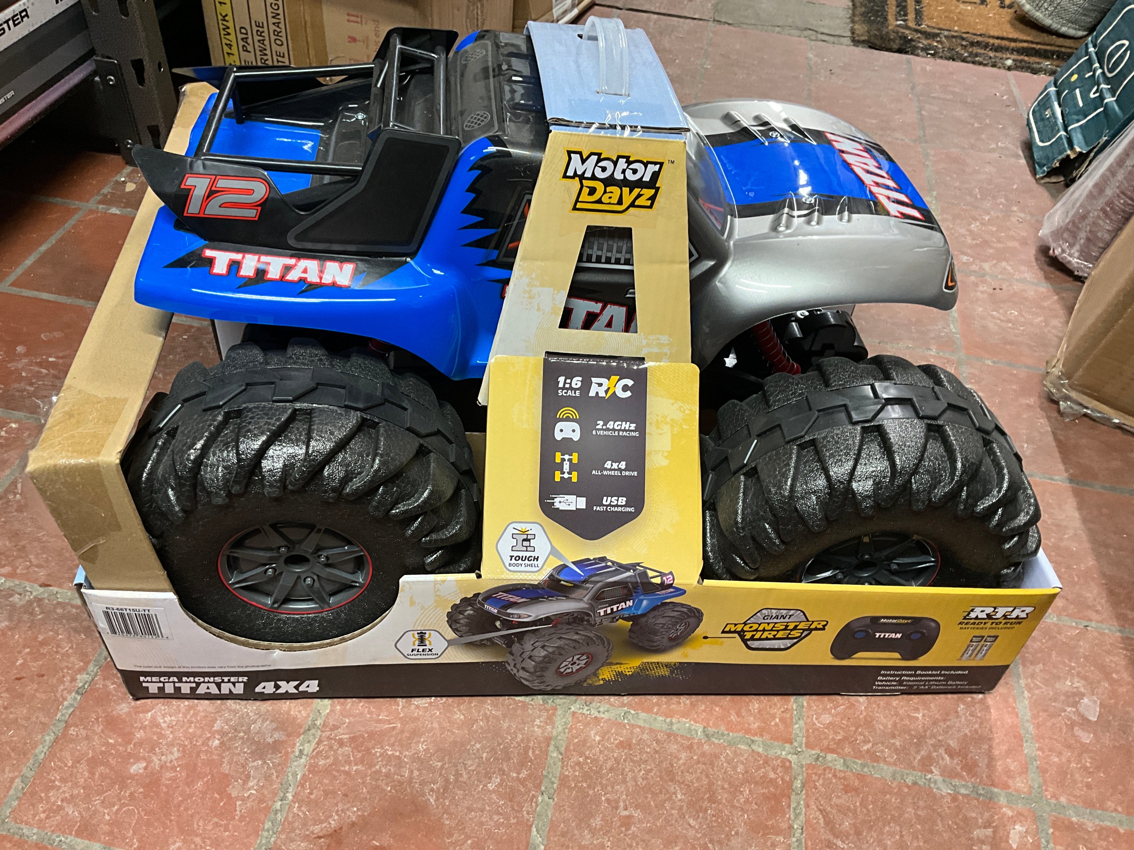 Motor dayz, remote control, RC monster truck