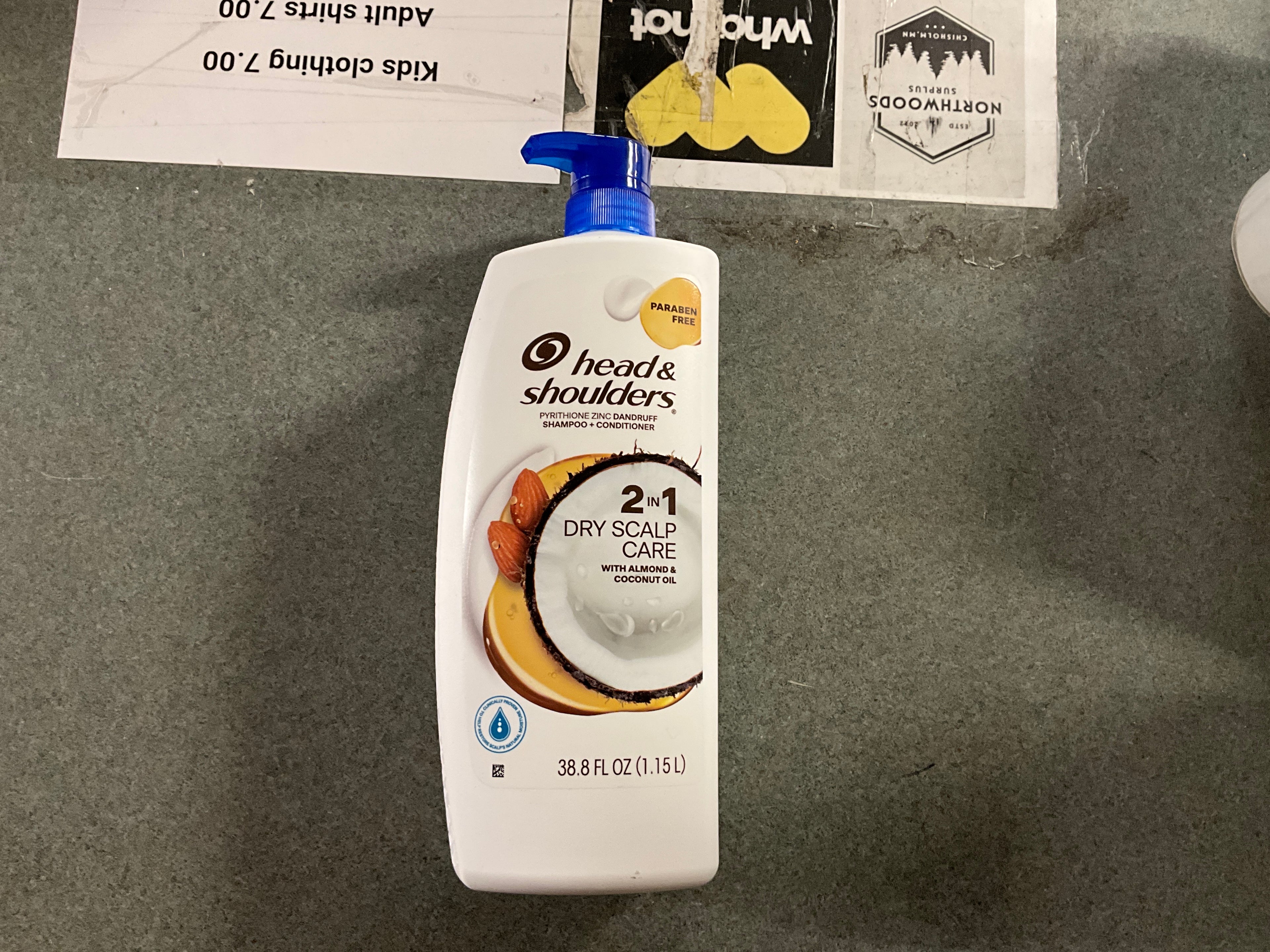 Head and shoulders 2 in 1 shampoo and conditioner