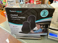 Heated travel cushion 2-pack