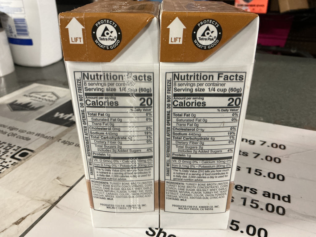 Kinders bone broth gravy