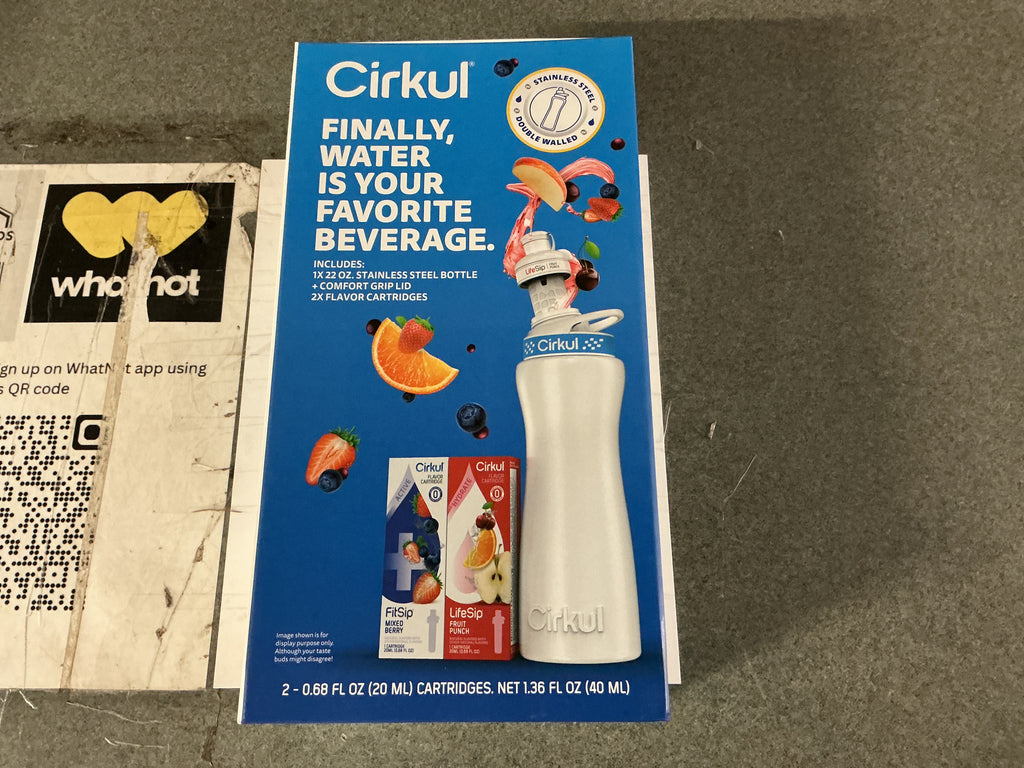 Cirkul water bottle with flavoring